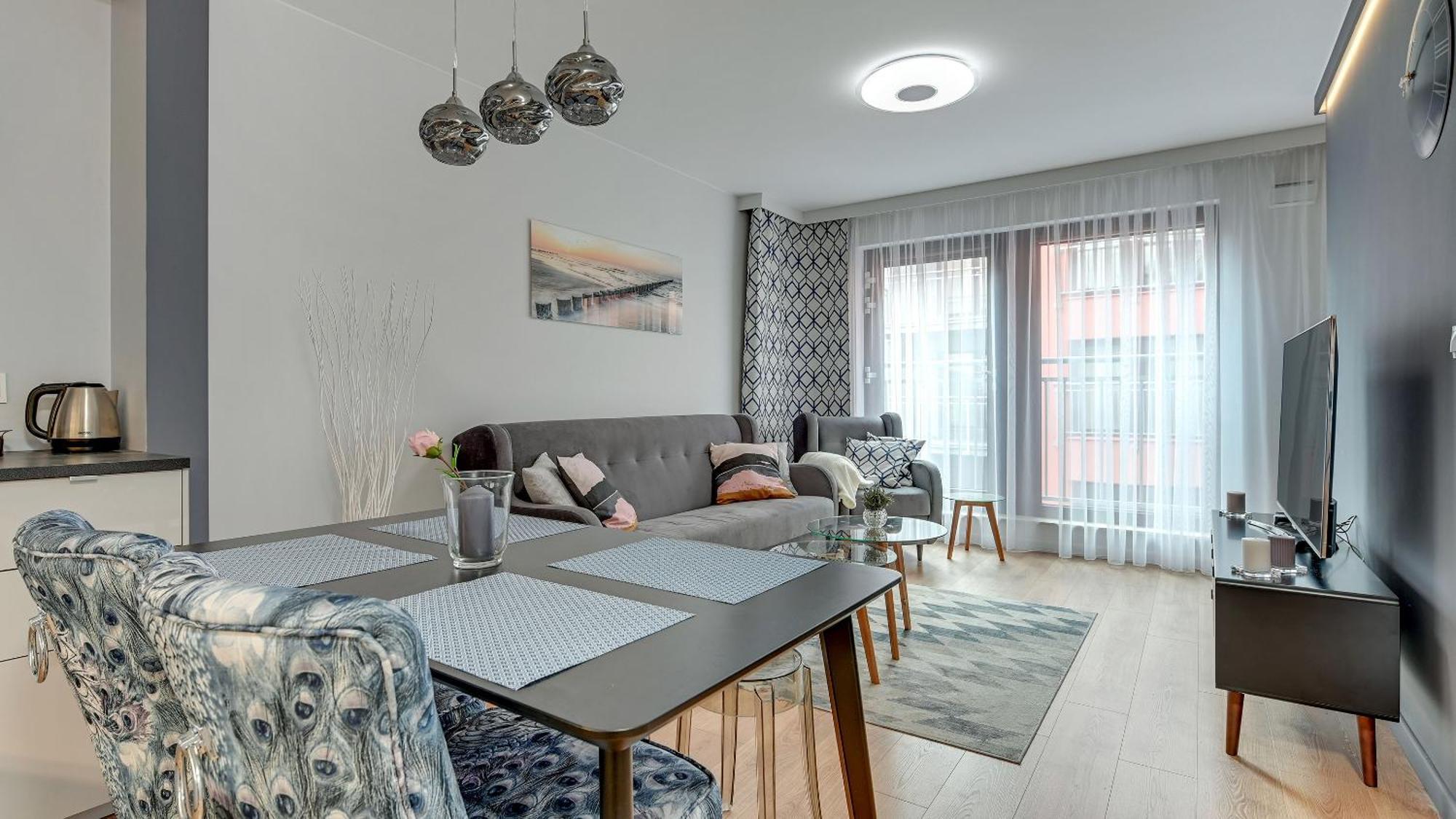 Dom & House - Apartments Waterlane Island Gdaňsk Pokoj fotografie