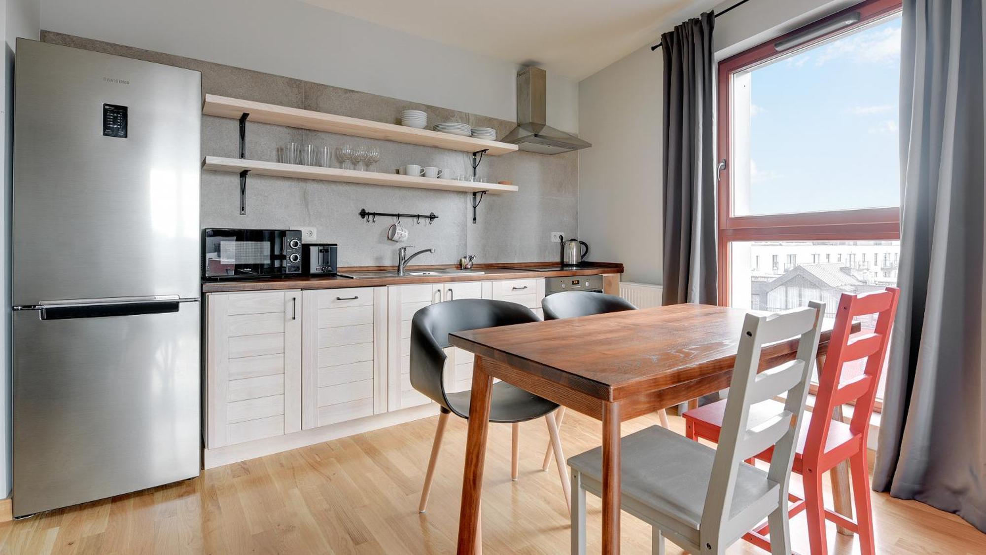 Dom & House - Apartments Waterlane Island Gdaňsk Pokoj fotografie